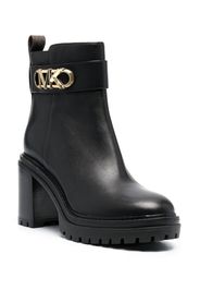 Michael Michael Kors Parker logo-plaque boots - Nero