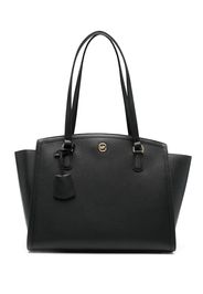 Michael Michael Kors Chantal large pebbled tote bag - Nero