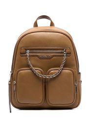 Michael Michael Kors Zaino con placca logo - Marrone