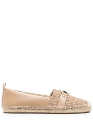 Michael Michael Kors Rory logo-plaque espadrilles - Toni neutri