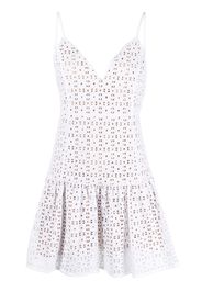 Michael Michael Kors Sangallo eyelet mini-dress - Bianco