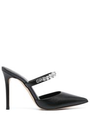 Michael Michael Kors crystal-embellished 115mm leather pumps - Nero