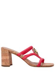 Michael Michael Kors Hampton logo-plaque sandals - 615