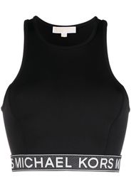 Michael Michael Kors logo-underband racerback tank top - Nero