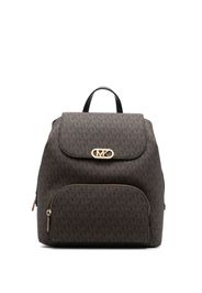 Michael Michael Kors MD monogram-print backpack - Marrone