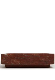 Michael Verheyden marble 15cm square tray - Rosso