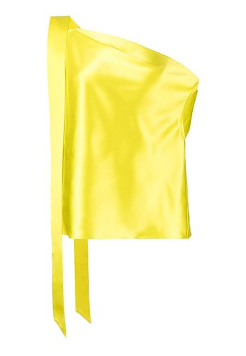 Michelle Mason Top con spalle scoperte - Giallo