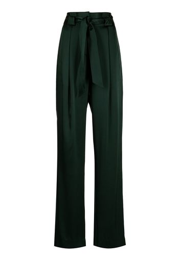 Michelle Mason Pantaloni a vita alta - Verde