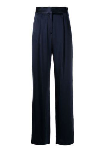 Michelle Mason Pantaloni a gamba ampia - Blu