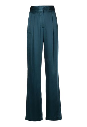 Michelle Mason Pantaloni a gamba ampia - Blu