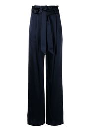 Michelle Mason Pantaloni a vita alta - Blu