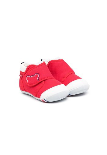 Miki House Sneakers con chiusure a strappo - Rosso