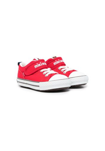 Miki House Sneakers con strappo - Rosso