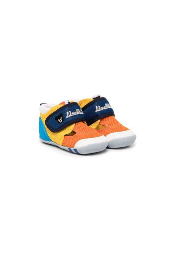 Miki House Sneakers con inserti a rete - Arancione