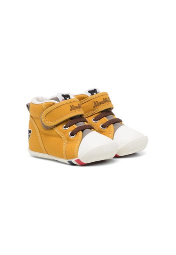 Miki House Sneakers con strappo - Giallo