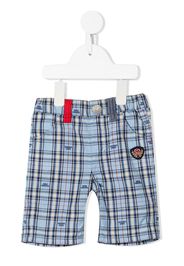 Miki House Shorts a quadri - Blu