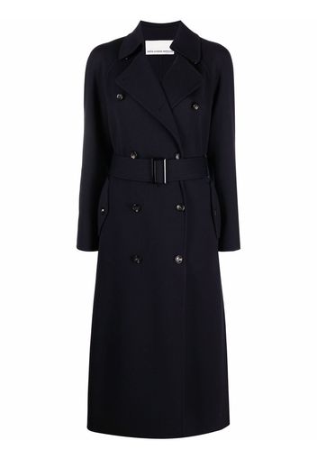 MILA SCHON double-breasted trench coat - Blu