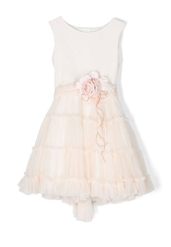 Mimilù tiered sleeveless dress - Rosa