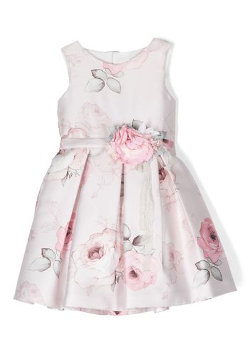 Mimilù floral-print sleeveless dress - Rosa