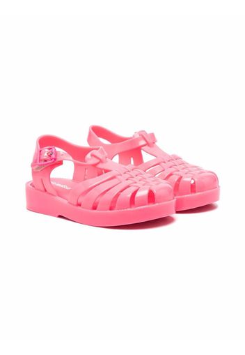 Mini Melissa buckle fastening jelly sandals - Rosa