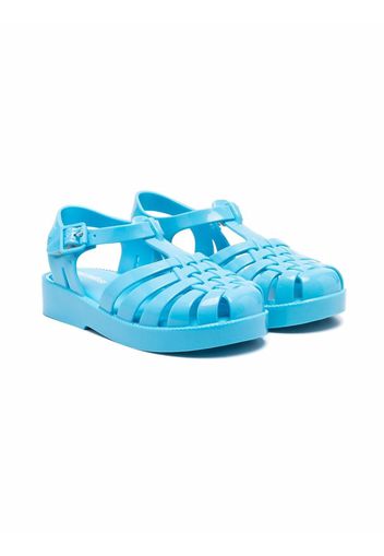 Mini Melissa strap-design sandals - Blu