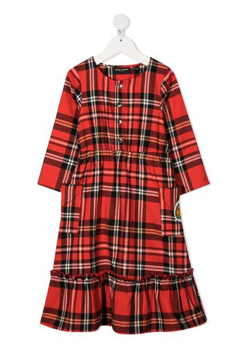 check flannel dress