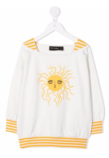 Mini Rodini sun print sweatshirt - Bianco