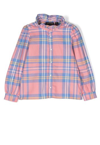 Mini Rodini check-print long-sleeve shirt - Rosa