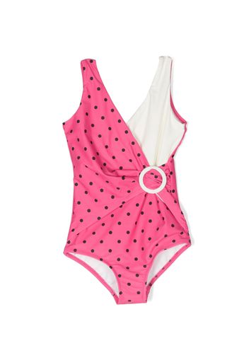 Mini Rodini polka dot swimsuit - Rosa