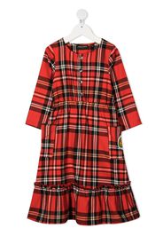 check flannel dress