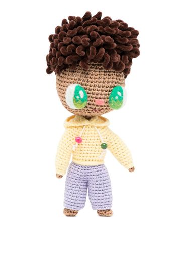 Mira Mikati crochet-design doll - Multicolore