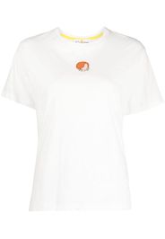 Mira Mikati T-shirt con ricamo - Bianco