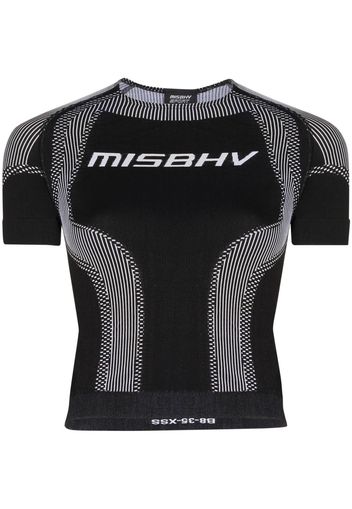 MISBHV Sport Active cropped T-shirt - Blu