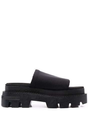 MISBHV Combat slip-on sandals - Nero