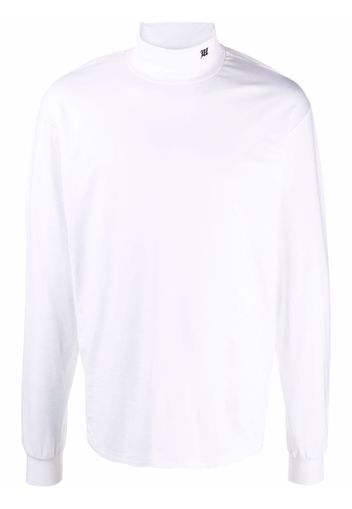 MISBHV TURTLE NECK MONOGRAM - WHITE