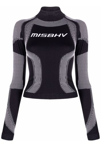 MISBHV long-sleeve active top - Nero