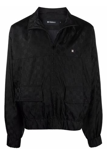 MISBHV embroidered-logo jacket - Nero