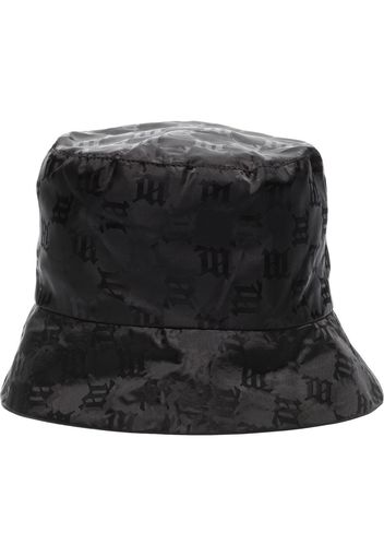 MISBHV monogram-print bucket hat - Nero