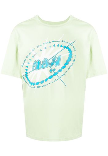 MISBHV Ibiza graphic-print T-shirt - Verde