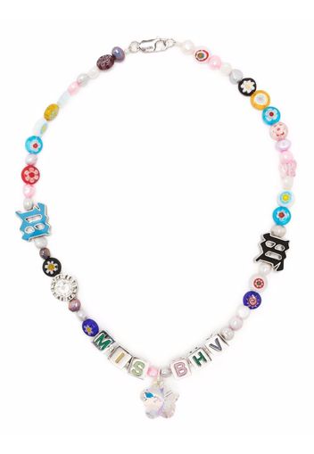 MISBHV LA bead necklace - Argento