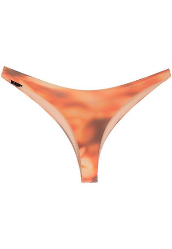 MISBHV tie-dye bikini thong - Arancione