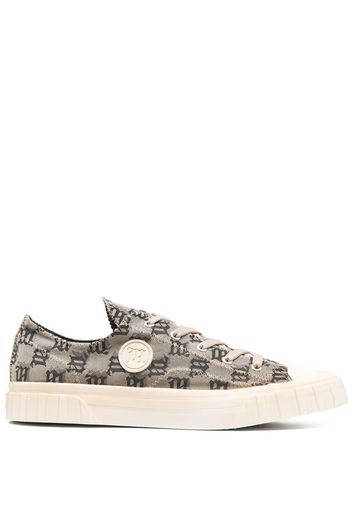 MISBHV monogram low-top sneakers - Marrone