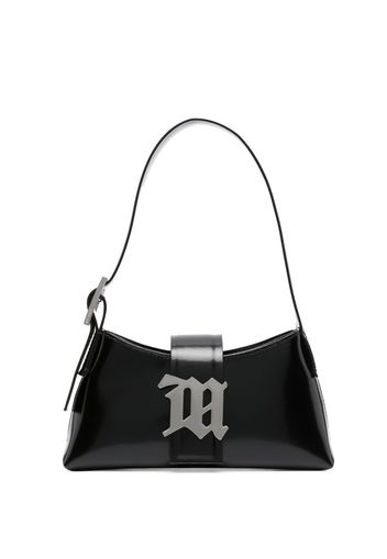 MISBHV logo-plaque detail shoulder bag - Nero