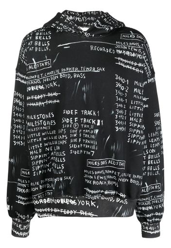 MISBHV graphic-print hoodie - Nero