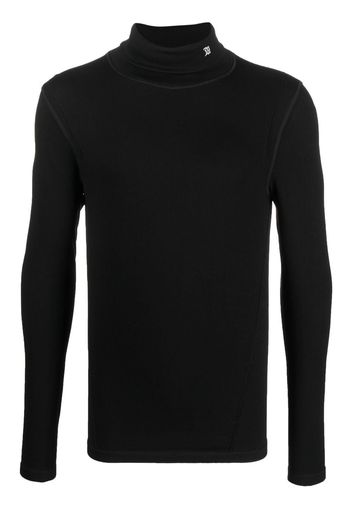 MISBHV Seamless turtleneck jumper - Nero