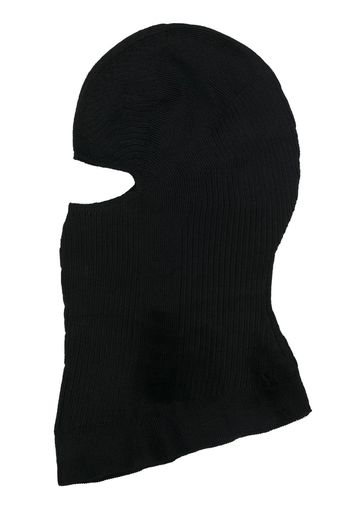 MISBHV logo-embroidered knitted balaclava - Nero