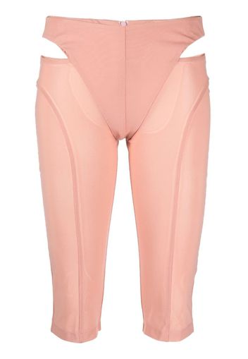 MISBHV cut-out cycling shorts - Rosa