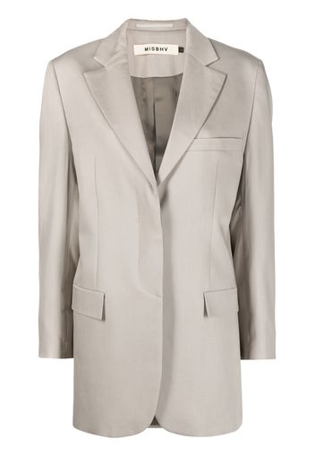 MISBHV single-breasted blazer - Grigio