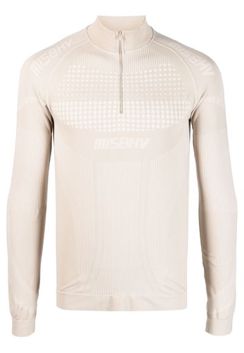 MISBHV Sport Europa long-sleeve T-shirt - Toni neutri