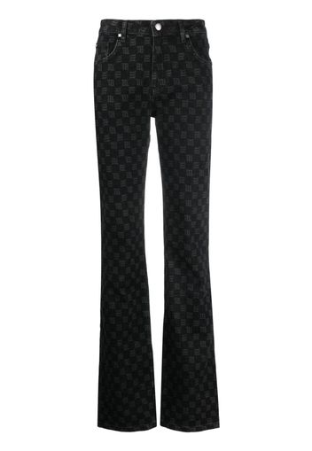 MISBHV Signature Monogram straight jeans - Nero